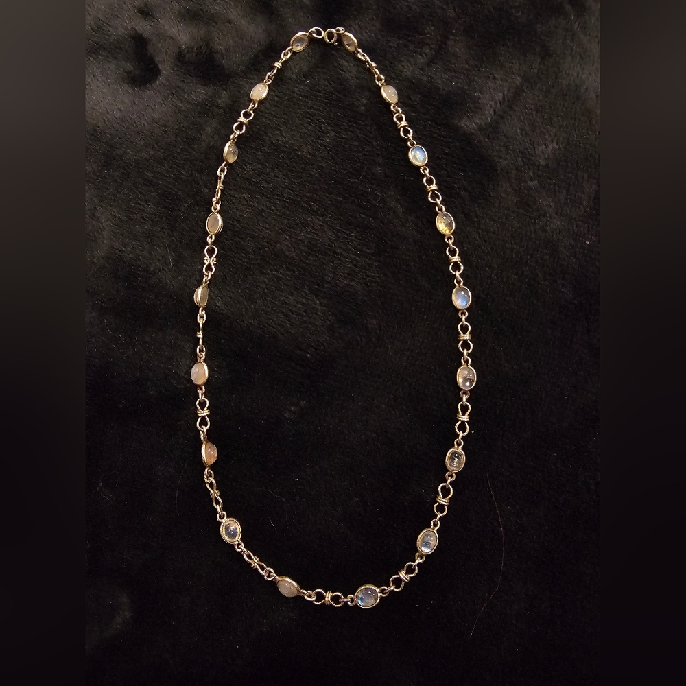 Moonstone necklace